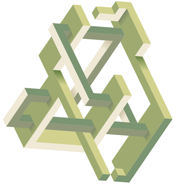 A green cube 3D thing